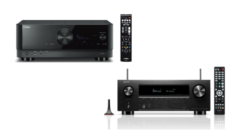 Denon AVR-X2800H vs Yamaha RX-V6A: ¿Cuál es el mejor receptor AV?